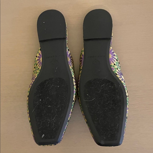 Katy Perry Evie Collection Floral Mules - Purple and Green - Picture 4 of 5